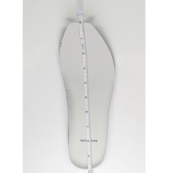 Balenciaga 3XL Distressed Suede & Mesh Sneakers Light Grey Size 37 MSRP $1,130 - Picture 12 of 15